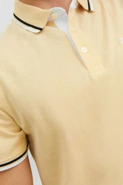 Jack & Jones Camisa Polo De Manga Curta Banana Sale