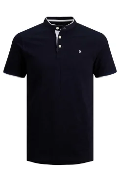 Jack & Jones Camisa Polo De Manga Curta Marinho Outlet