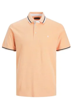 Jack & Jones Camisa Polo De Manga Curta Rosa Sale