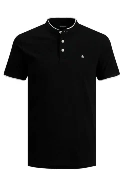 Jack & Jones Camisa Polo De Manga Curta Preto New
