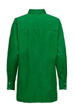 Only Camisas E Blusas-Camisa Popelina Gola Lapelas