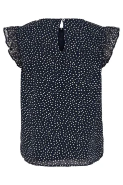 Only Camisas E Blusas-Camisa Sem Mangas Com Gola Redonda