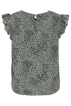 Only T-Shirts-Camisa Sem Mangas Com Gola Redonda