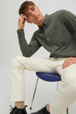 Jack & Jones Camisa Slim Verde New