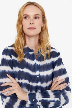 Cortefiel Camisas E Blusas-Camisa Tie Dye Sustentavel