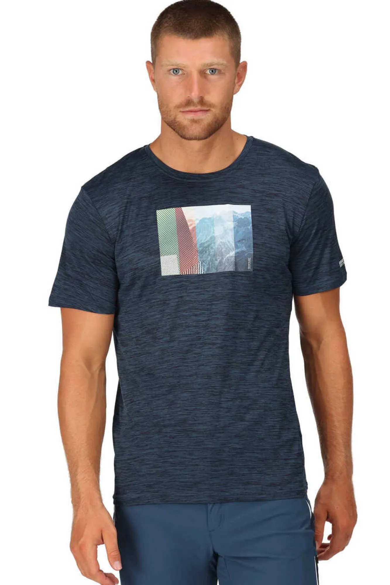 Regatta Camiseta Fingal Vii Azul Outlet