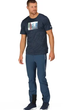 Regatta Camiseta Fingal Vii Azul Outlet