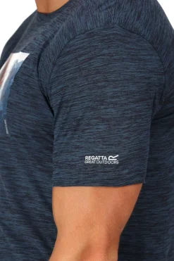 Regatta Camiseta Fingal Vii Azul Outlet