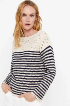 Cortefiel Sueteres E Cardigans-Camisola Algodao Bci