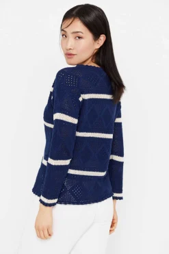 Cortefiel Sueteres E Cardigans-Camisola Algodao Bci