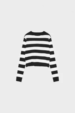 Inside Sueteres E Cardigans-Camisola As Riscas