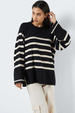 Noisy May Sueteres E Cardigans-Camisola As Riscas