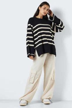 Noisy May Sueteres E Cardigans-Camisola As Riscas