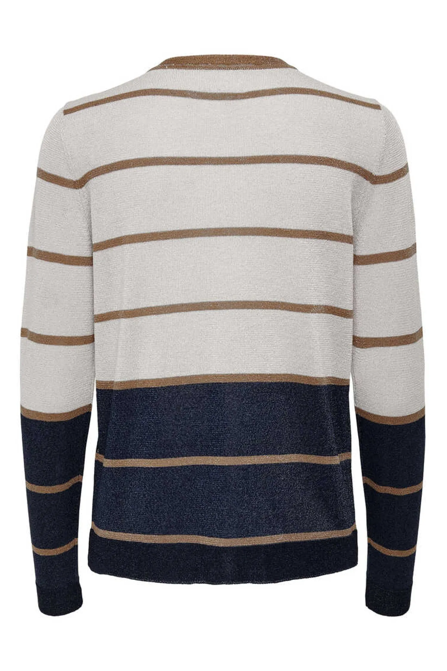 Only Sueteres E Cardigans-Camisola As Riscas Lurex