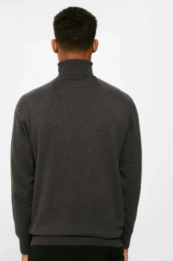 Springfield Camisola Basica Gola Cisne Cinza Outlet