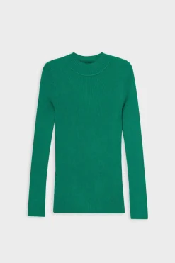 Inside Sueteres E Cardigans-Camisola Canelada Gola Alta