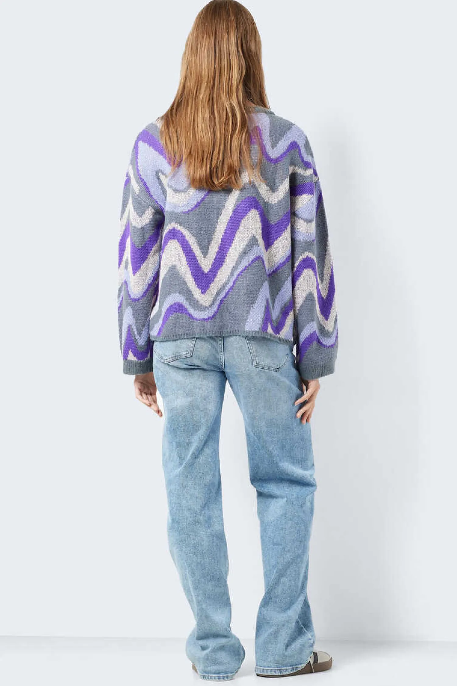 Noisy May Sueteres E Cardigans-Camisola Com Detalhes Em Tecido