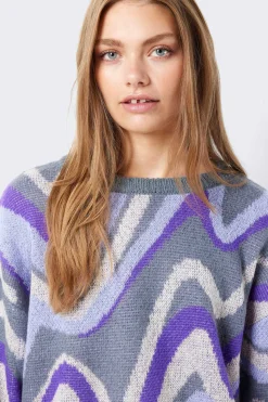 Noisy May Sueteres E Cardigans-Camisola Com Detalhes Em Tecido