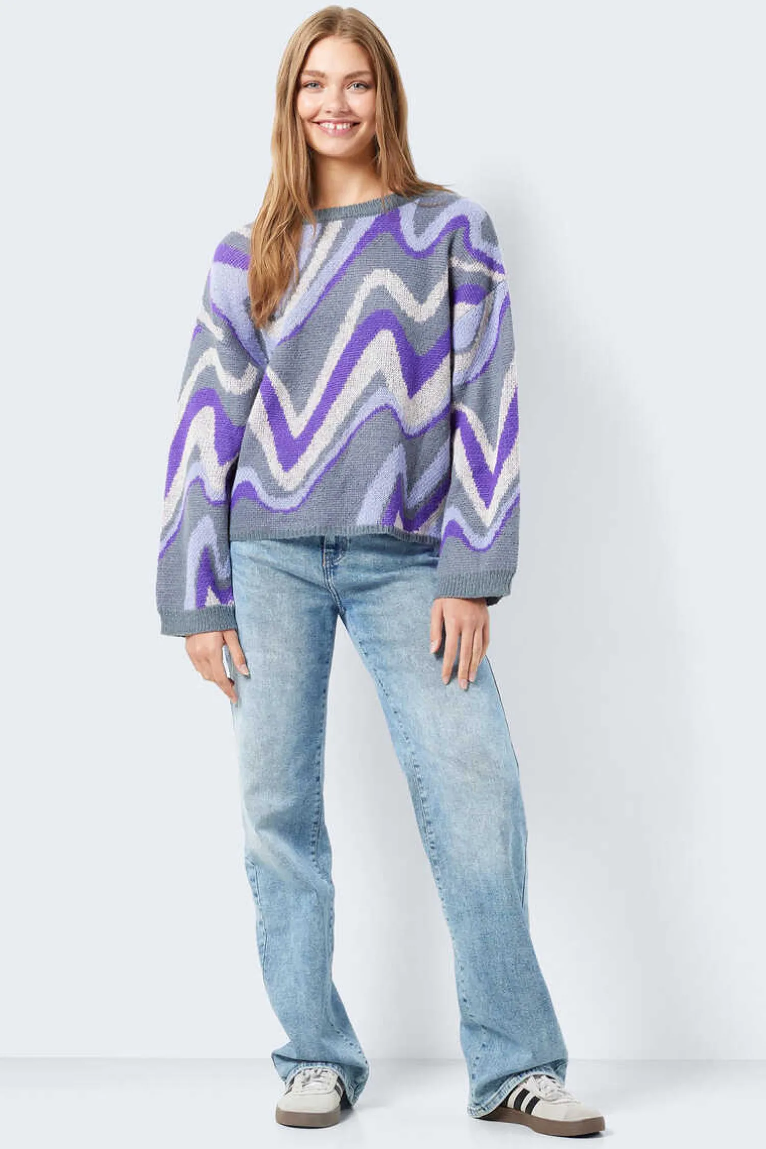 Noisy May Sueteres E Cardigans-Camisola Com Detalhes Em Tecido