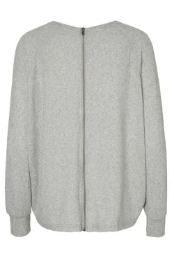 Noisy May Sueteres E Cardigans-Camisola Com Fecho-Eclair Traseiro