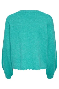 Only Sueteres E Cardigans-Camisola Com Malha Debruada