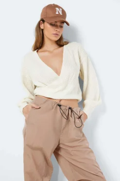 Noisy May Sueteres E Cardigans-Camisola Cruzada