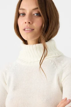 Inside Sueteres E Cardigans-Camisola De Gola Alta