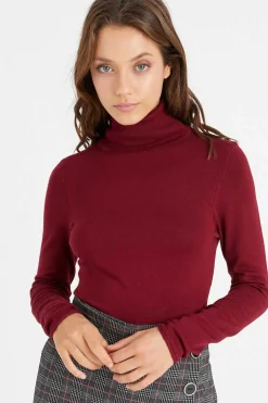 Inside Sueteres E Cardigans-Camisola De Gola Alta