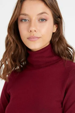 Inside Sueteres E Cardigans-Camisola De Gola Alta