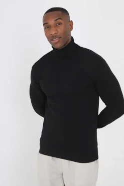 Brave Soul Camisola De Gola Alta Preto Discount