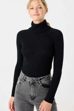 Inside Sueteres E Cardigans-Camisola De Gola Alta