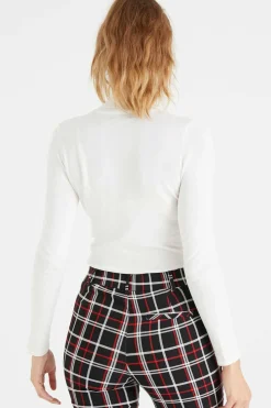 Inside Sueteres E Cardigans-Camisola De Gola Alta