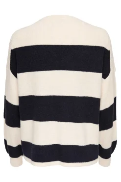 Only Sueteres E Cardigans-Camisola De Malha As Riscas