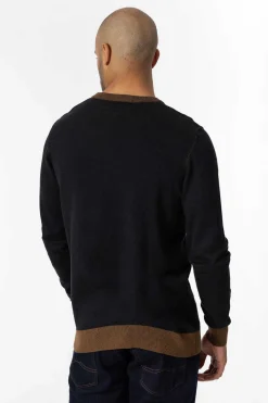 Tiffosi Camisola De Malha Bicolorida Castanho Discount