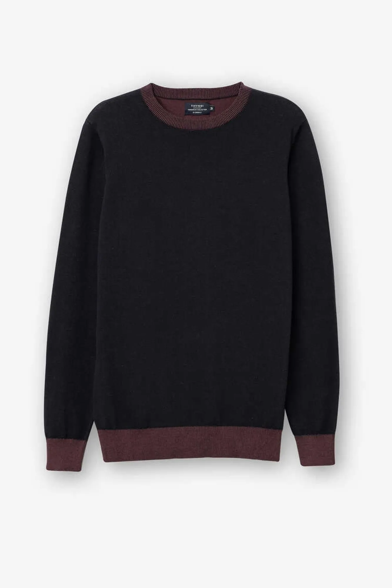 Tiffosi Camisola De Malha Bicolorida Vermelho Real Best