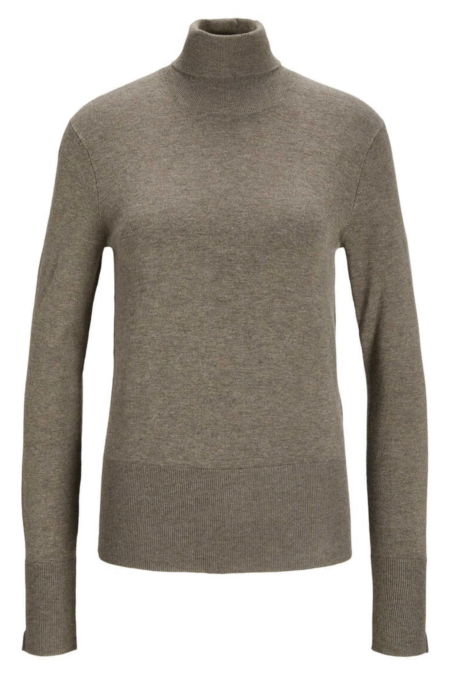 Jack & Jones Sueteres E Cardigans-Camisola De Malha Com Gola Dobrada