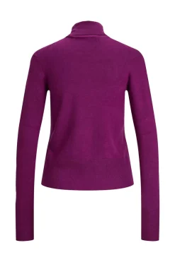 Jack & Jones Sueteres E Cardigans-Camisola De Malha Com Gola Dobrada