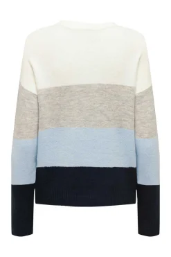 JDY Sueteres E Cardigans-Camisola De Malha Em Bloco De Cor