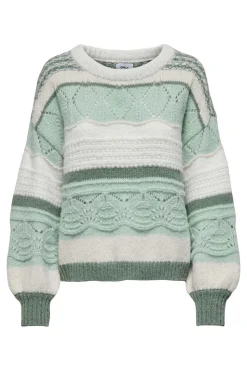 Only Sueteres E Cardigans-Camisola De Malha Gola Redonda