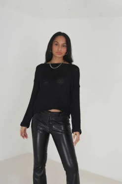 Brave Soul Sueteres E Cardigans-Camisola De Malha Gola Redonda