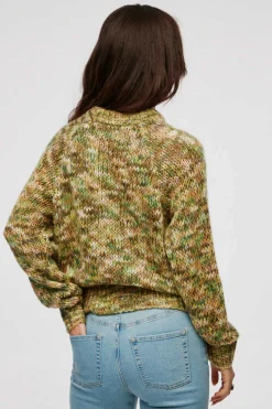 Jack & Jones Sueteres E Cardigans-Camisola De Malha Multicolor De Gola Redonda