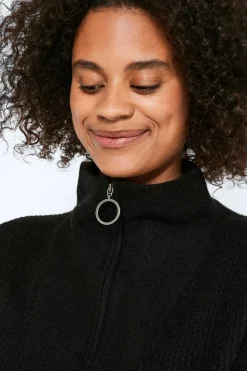 Noisy May Sueteres E Cardigans-Camisola De Malha Oversize De Gola Alta