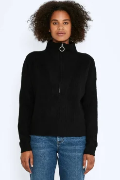 Noisy May Sueteres E Cardigans-Camisola De Malha Oversize De Gola Alta