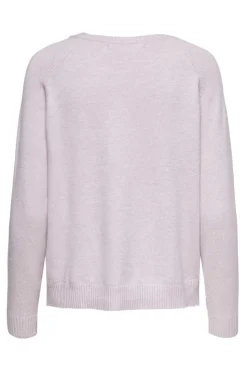 Only Sueteres E Cardigans-Camisola De Manga Comprida E Gola Redonda