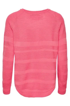 Only Sueteres E Cardigans-Camisola De Manga Comprida E Gola Redonda