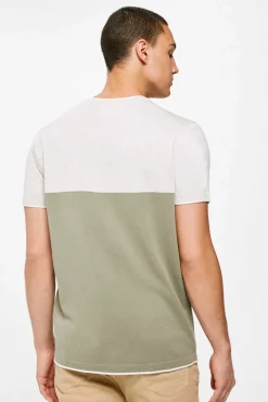 Springfield Camisola De Manga Curta Block Cinza Discount