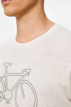 Springfield Camisola De Manga Curta Estrutura Bike Cinza