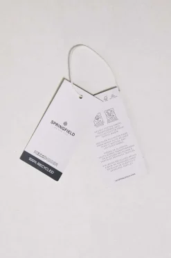 Springfield Camisola De Manga Curta Estrutura Bike Cinza