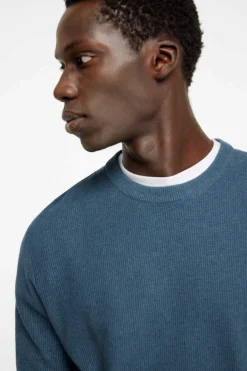 Springfield Camisola Estrutura Cotoveleiras Violeta New