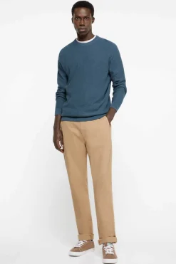 Springfield Camisola Estrutura Cotoveleiras Violeta New